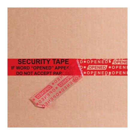 Box Packaging Tape Logic Secure Tape 3" x 60 Yds. 2.5 Mil Red - 1 Pack T90460RD1PK